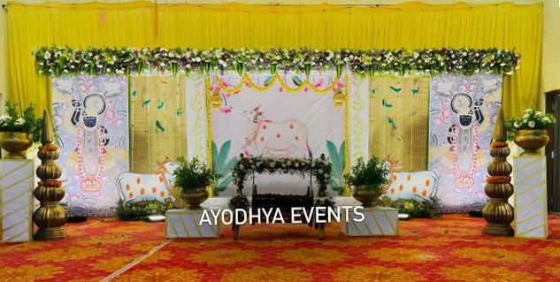 Baby function decoration by Ayodhya Events