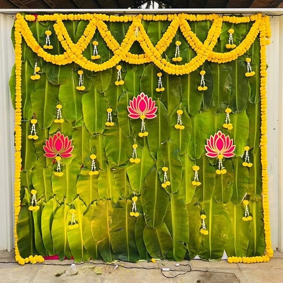 Haldi ceremony decoration by Ayodhya Events
